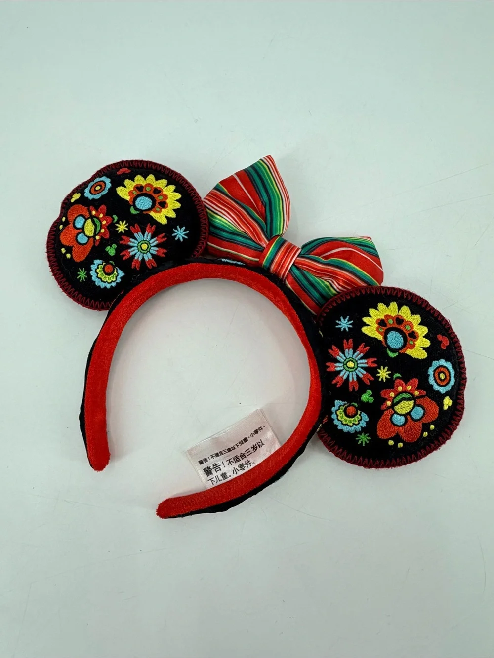 Disney World Mexico Pavilion Minnie Mouse Ears Headband